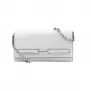 Michael Kors Jet Set Travel Crossbody Bag Optic White Saffiano Leather 35S5S2ZC7LOPT