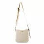 Michael Kors Jet Set Travel Crossbody Bag Vanilla Signature Coated Canvas 22x20x7 cm
