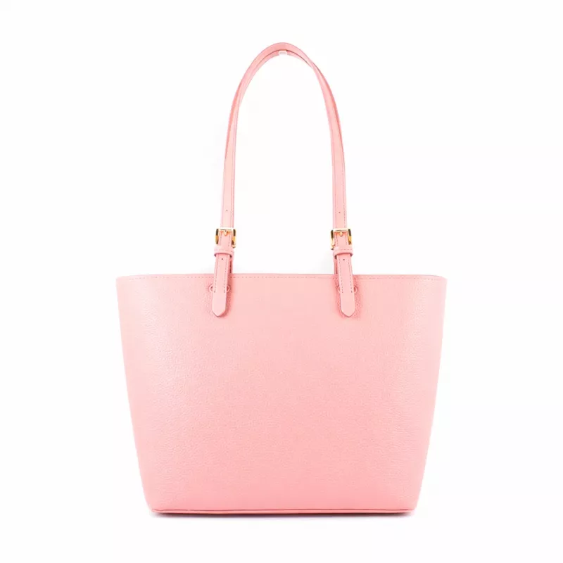 MICHAEL KORS Jet Set Travel Large Logo Tote Bag Powder Blush 35F3GTVT8BPOW
