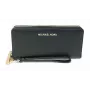 Michael Kors Jet Set Travel Mini Briefcase Saffiano Leather Black Gold-Tone Hardware 35T7GTVE7LBCK