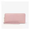 Michael Kors Jet Set Travel Powder Blush Saffiano odos riešinė piniginė
