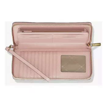 MICHAEL KORS Jet Set Travel Powder Blush Saffiano odos riešinė 35R4GTVT3VPOW