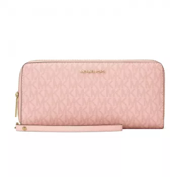 MICHAEL KORS Jet Set Travel Powder Blush Saffiano odos riešinė 35R4GTVT3VPOW