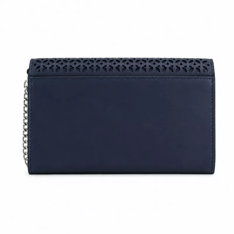 MICHAEL KORS Jet Set Travel Saffiano odos kryžminis krepšys tamsiai mėlynas