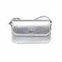 Michael Kors Jet Set Travel Small Crossbody Bag Signature Coated Canvas 21x12x5 cm Silver-Tone Hardware