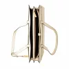 Michael Kors Jet Set Travel Tote Bag 35F4GTVT9LLTC - Saffiano oda, didelis, auksinės spalvos apkaustai