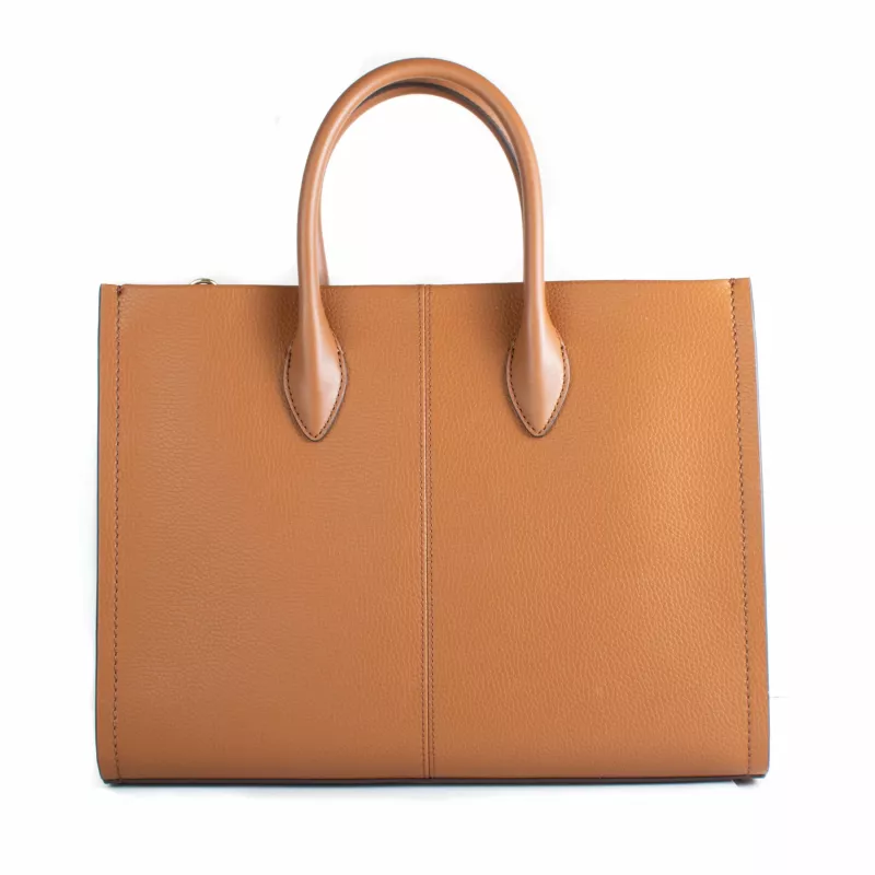 Michael Kors Jet Set Travel Tote Bag 35R5G7ZT2LLUG Luggage Saffiano Leather Women's