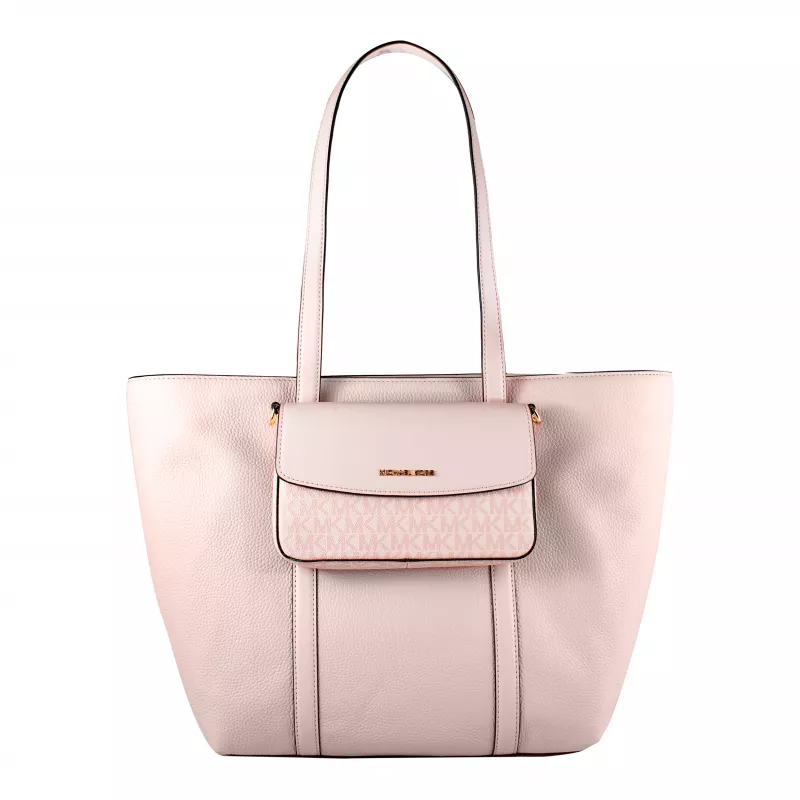 Michael Kors Jet Set Travel Tote Bag 35S5GTVT3LPOW Powder Blush Saffiano Leather