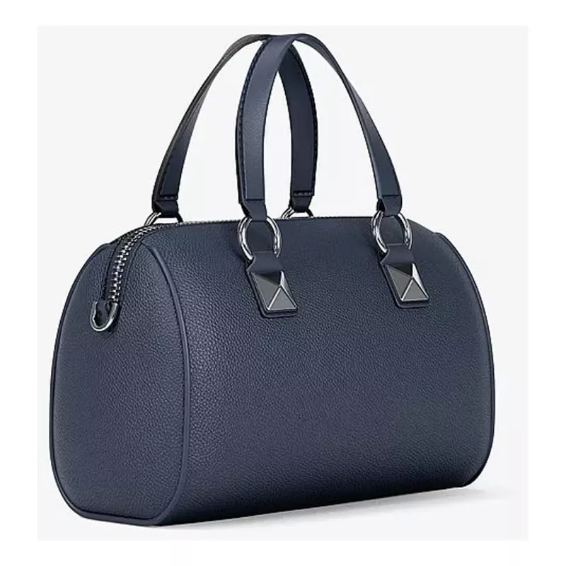 Michael Kors Jet Set Travel moteriškas Saffiano odinis kryžminis krepšys, tamsiai mėlynas, 19x13x9 cm
