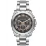 MICHAEL KORS Vyriškas MK8609 analoginis kvarcinis chronografo laikrodis, 50mm mėlynas ciferblatas ir plieninė apyrankė
