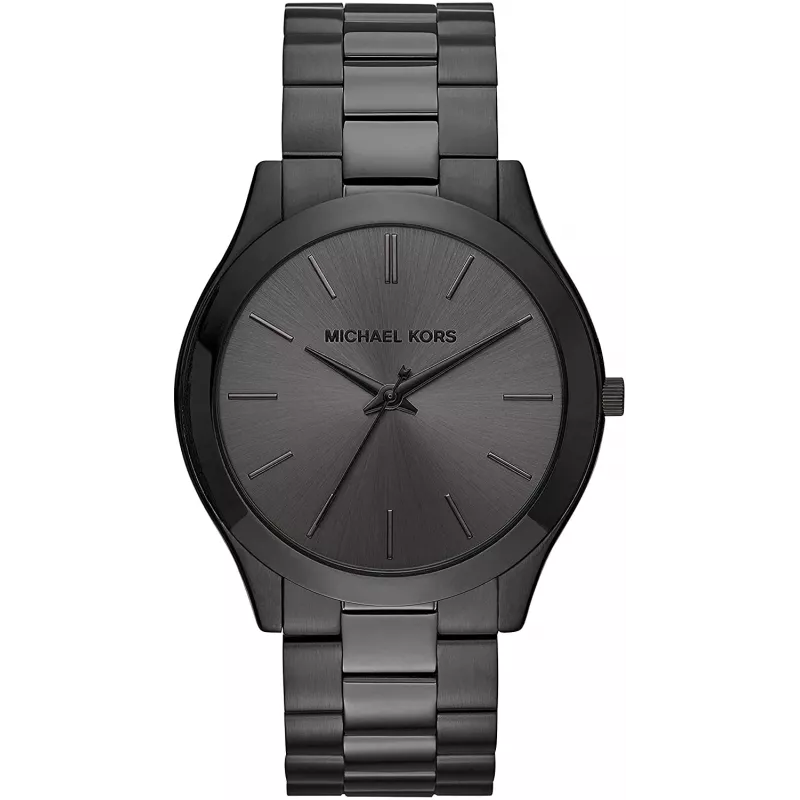 Vyriškas laikrodis Michael Kors MK8507 44mm nerūdijantis plienas mėlynas ciferblatas chronografas