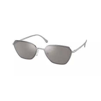 Michael Kors MK1081-10146G Unisex Pilot Sunglasses Light Gold Grey Gradient 56mm