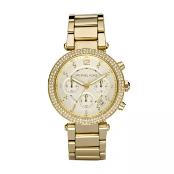 Michael Kors MK5354 Moteriškas Rožinio Aukso Spalvos Chronografinis Laikrodis 39mm