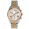 Michael Kors MK5735 Moteriškas Rožinio Aukso Spalvos Nerūdijančio Plieno Chronografinis Laikrodis, 39 mm