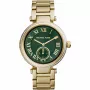 Michael Kors MK6065 Moteriškas Rožinio Aukso Spalvos Nerūdijančio Plieno Chronografinis Laikrodis 40mm