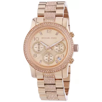 Michael Kors Parker Women's Chronograph Watch MK5827 38mm Rose Gold Stainless Steel