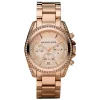 Michael Kors Parker Moteriškas Laikrodis MK5263 39mm Rožinio Aukso Spalvos Nerūdijantis Plienas