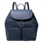 Michael Kors Raven Kuprinė 30R4GRKB7CNAV Navy Signature Canvas 30x36x17 cm