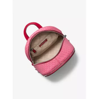 Michael Kors Rhea Kuprinė Dark Berry Saffiano Oda Moterims 27x26x14 cm