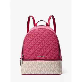 Michael Kors Rhea Kuprinė Dark Berry Saffiano Oda Moterims 27x26x14 cm
