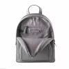 Michael Kors Rhea Women's Backpack 28x23x10 cm Pearl Grey Saffiano Leather