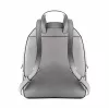 Michael Kors Rhea Women's Backpack 28x23x10 cm Pearl Grey Saffiano Leather