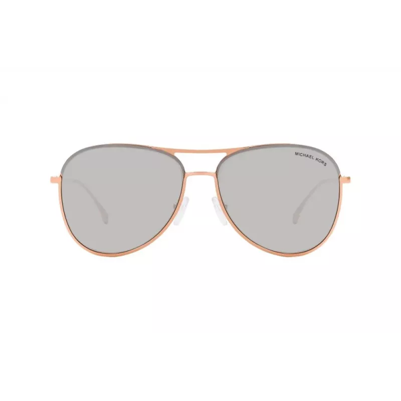 Michael Kors Unisex Akiniai Nuo Saulės MK1089 Skaidrus Pilkas Acetato Rėmelis Pilki Gradientiniai Lęšiai 59mm