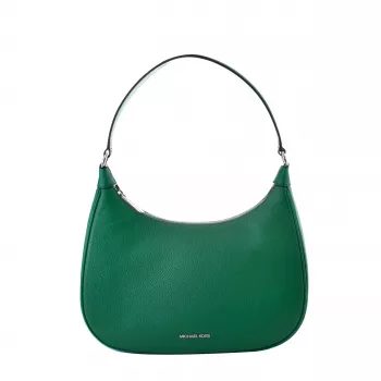 Michael Kors Moteriškas „Charm“ rankinė ant peties, Saffiano oda, šviesiai auksinė, 35R3S4CH3LPAL