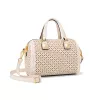 Michael Kors Moteriškas Kryžminis Krepšys 35S6GGYC1YLTC - Ruda/Gilė Signature Padengta Drobė