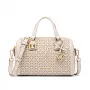 Michael Kors Moteriškas Kryžminis Krepšys 35S6GGYC1YLTC - Ruda/Gilė Signature Padengta Drobė