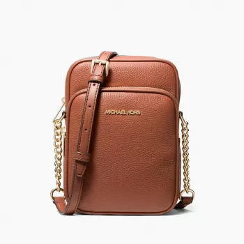 Michael Kors Moteriškas Greenwich Mažas Petnešinis Krepšis iš Luggage Saffiano Odos