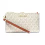 Michael Kors Moteriškas Jet Set Travel Portfelis 35F8GTVW0BVAN - Vanilla 18.5x11x3cm