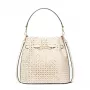 MICHAEL KORS Women's Jet Set Travel Crossbody Bag 35S6G2ZC1YLTC, Brown/Acorn, 22x19x10 cm