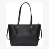 MICHAEL KORS moteriškas Jet Set Travel didelis Saffiano odos tote krepšys 35R3GCFT3TBLA juodas