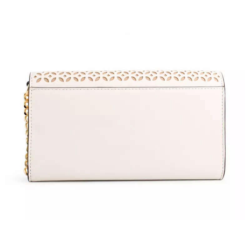 MICHAEL KORS moteriškas Jet Set Travel Saffiano odos peties krepšys 35S6G2ZC7YLTC 22x15x4cm