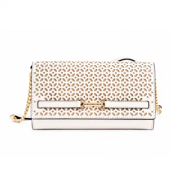 MICHAEL KORS moteriškas Jet Set Travel Saffiano odos peties krepšys 35S6G2ZC7YLTC 22x15x4cm
