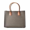 Michael Kors moteriškas Mercer Gallery rankinis krepšys, ruda/gilė, 32x26x13 cm