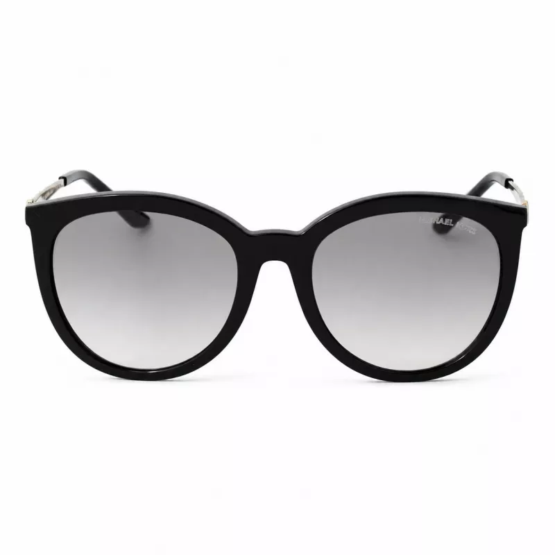 Michael Kors Women's MK-2208 Oversized Square Sunglasses Black Gradient Grey 55mm