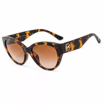 Michael Kors moteriški akiniai nuo saulės MK-2254U - kvadratinis acetatinis rėmelis su UV400 apsauga