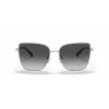 Michael Kors Women's MK1108 Aviator Sunglasses Light Gold Grey Gradient 57mm