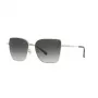Michael Kors Women's MK1108 Aviator Sunglasses Light Gold Grey Gradient 57mm