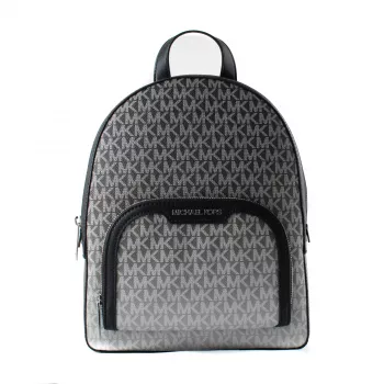 Michael Kors Women's Rhea Backpack 28x23x10 cm Black Signature Canvas