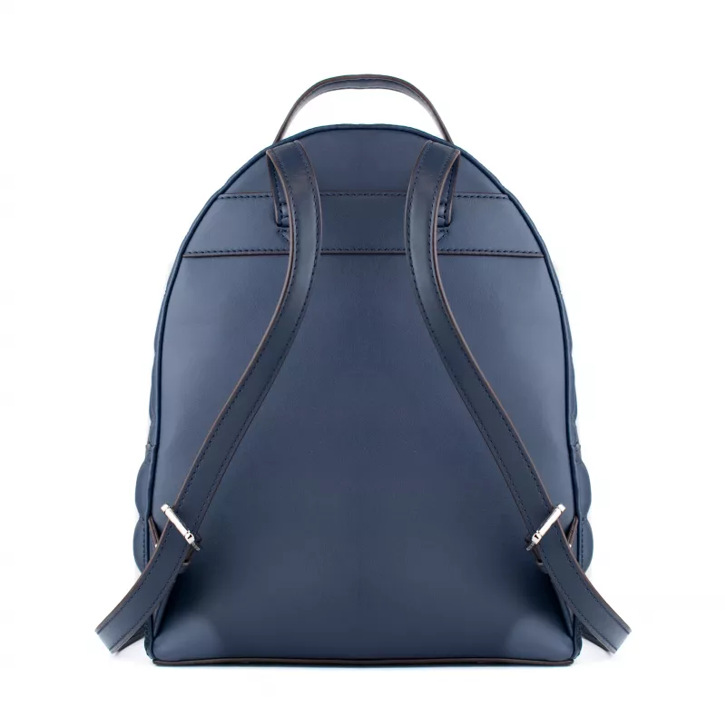 Michael Kors Women's Rhea Backpack Navy Saffiano Leather 35R5S6HB6VNAV
