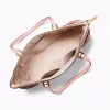 Michael Kors moteriškas Saffiano odos tote krepšys 35T0GCFT7LPOW Powder Blush 25x28x11cm