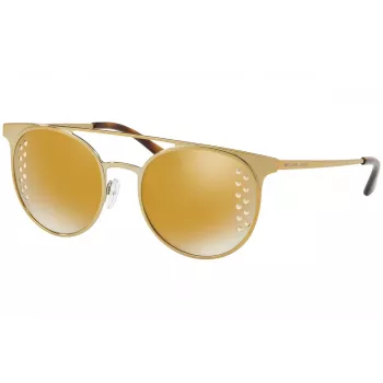 Michael Kors moteriški akiniai nuo saulės MK1030-11684Z rožinis auksas Pilot/Aviator