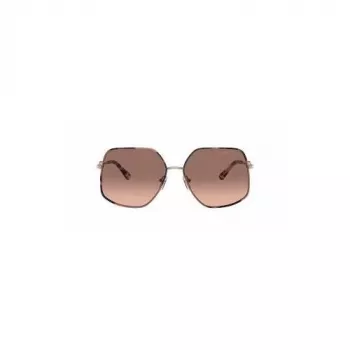 Michael Kors moteriški akiniai nuo saulės MK1127J110813 - Vėžlio kiauto acetato rėmelis, rudi gradientiniai lęšiai, 59 mm