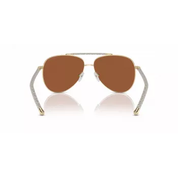Michael Kors moteriški akiniai nuo saulės MK1146-101473 Tamsaus vėžlio kiauto acetato rėmelis Rudi gradientiniai lęšiai 53/13/140 mm