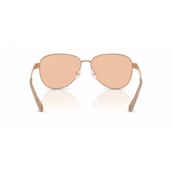 Michael Kors moteriški akiniai nuo saulės MK1160-190073 tamsaus vėžlio kiauto rėmeliu, rudais gradientiniais lęšiais, 59 mm