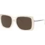 Michael Kors moteriški akiniai nuo saulės MK2131-334273 tamsiai vėžlio rudos spalvos gradientas 56mm