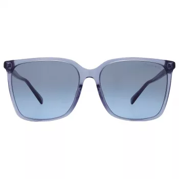 Michael Kors moteriški akiniai nuo saulės MK2197F39568F tamsiai vėžlio rudi gradientiniai 58 mm